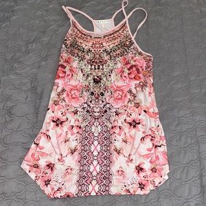 Pink tank top